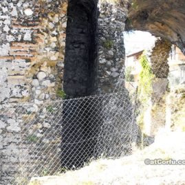 Benitses Corfu - The Roman baths arch west part