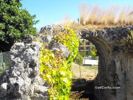 Benitses Corfu - The Roman baths south part