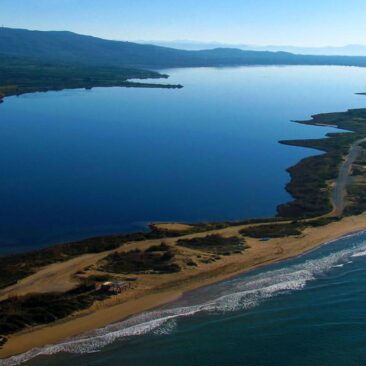 Chalikounas Beach and Korission lake