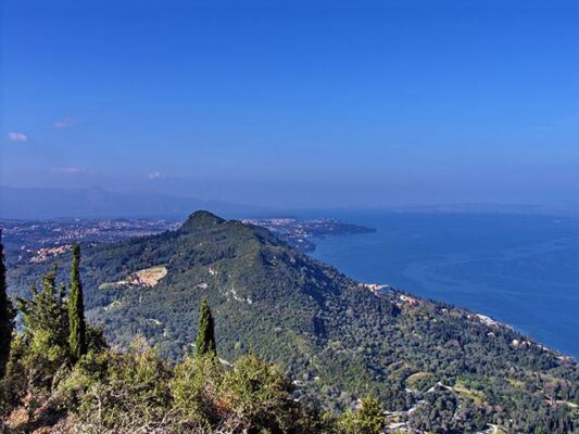 Corfu from Agia Triada hill