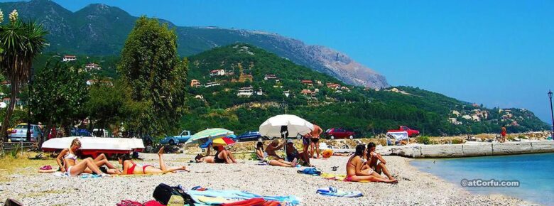 Dassia beach Corfu