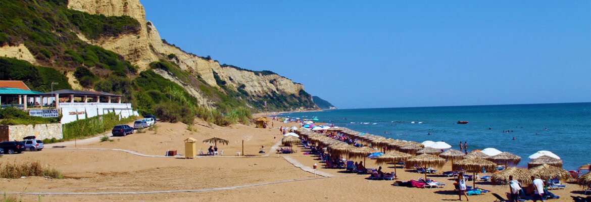 Gardenos Beach view from north to South