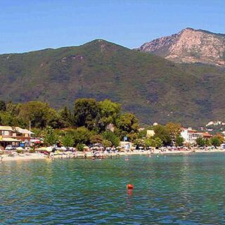 Ipsos Beach: A Popular Resort Close to Corfu Town