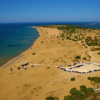 Issos Beach parking