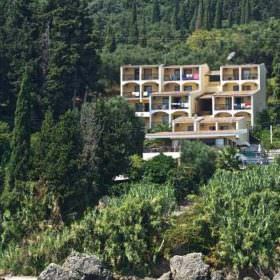 Karina hotel from the sea Karina hotel from the sea