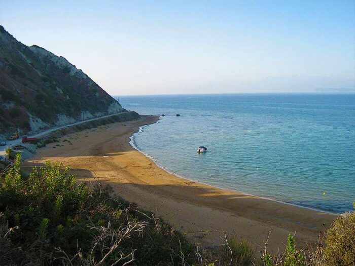 Mathraki Beach