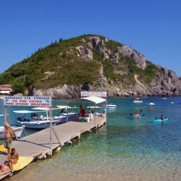 Paleokastritsa Agios Petros Beach