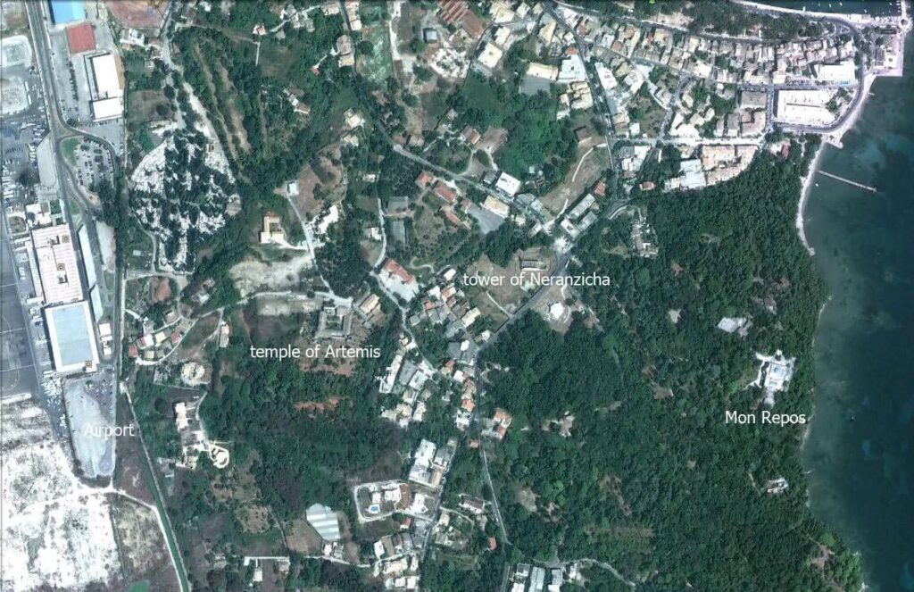 Paleopolis wider area from google Paleopolis wider area from google