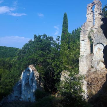 Panagia of Arkoudila monastery remains