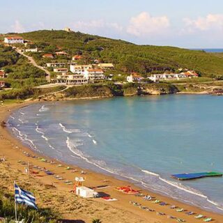 Agios Stefanos and Arillas Beach in Corfu