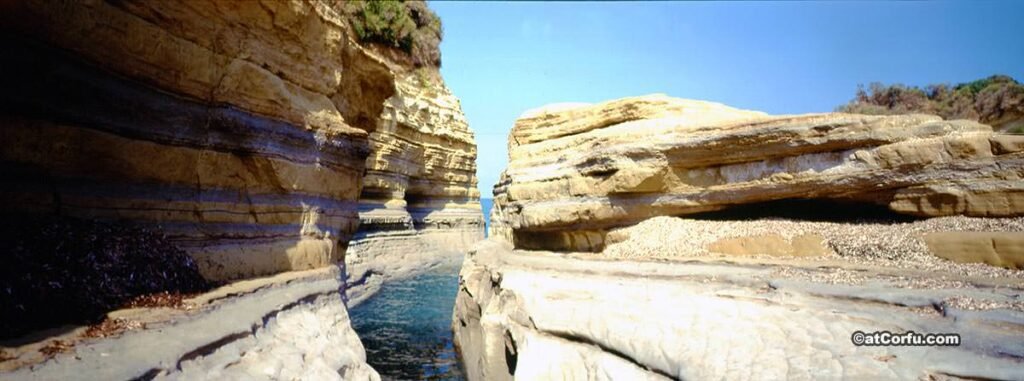 Rocks at Sidari Corfu