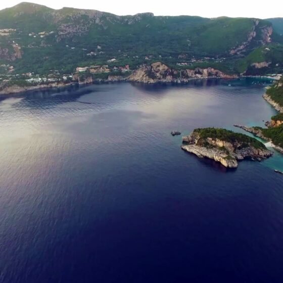 Liapades Beach south of Paleokastritsa