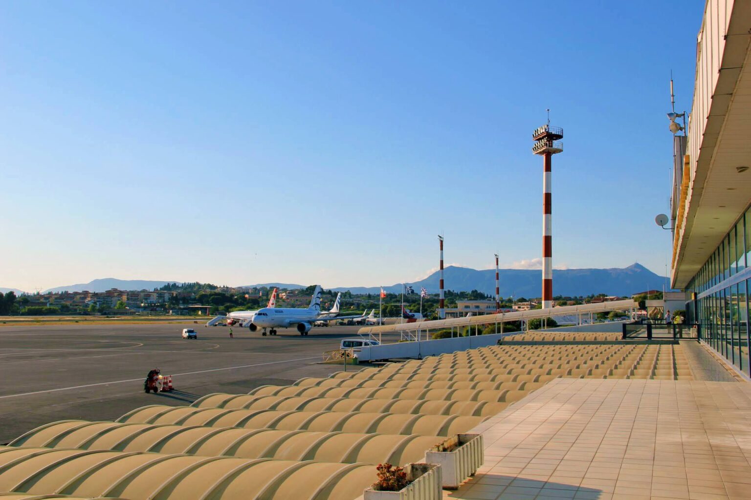 Corfu Airport in Greece: Ioannis Kapodistrias(CFU) - AtCorfu