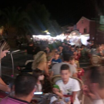 Pizza Kavouras in Benitses Corfu 2017