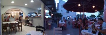 Captain Octopus restaurant panoramic view