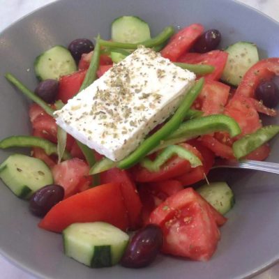 Greek salad by Captain Octopus