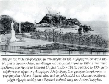 Old fortress and Kapodistrias statue