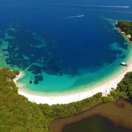 Akoli Beach at Erimitis Corfu