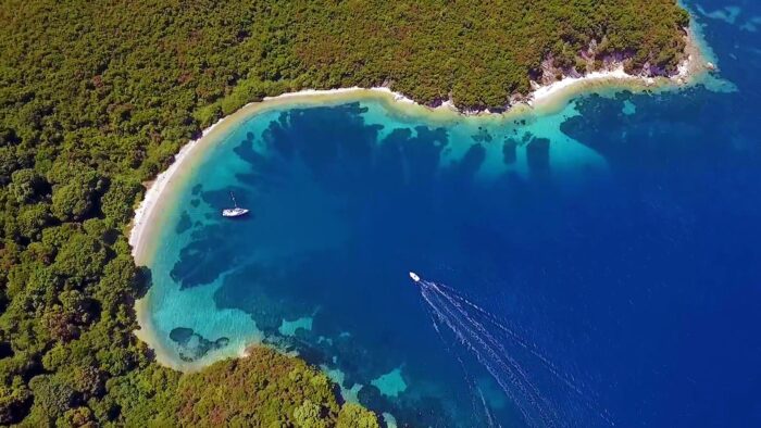 Arias Beach at Erimitis Corfu