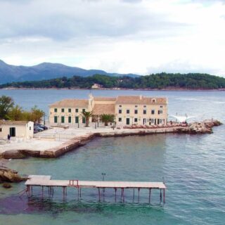 Faliraki from the old Corfu fortress