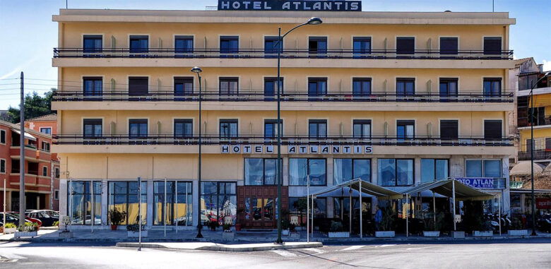 Atlantis hotel in Corfu