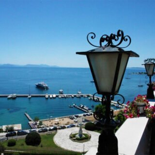 Kavallieri hotel Corfu town view