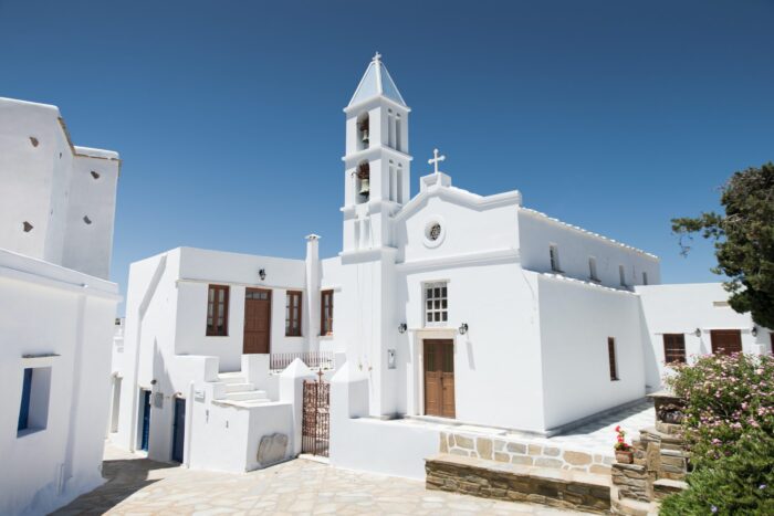 Tinos at Cyclades islands