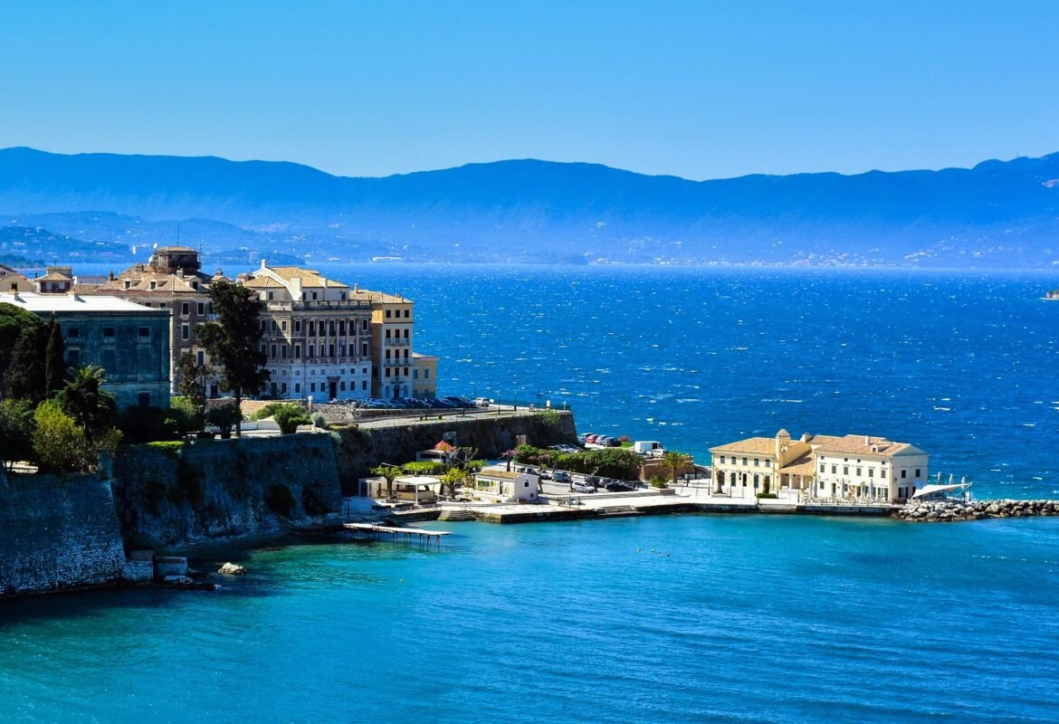 AtCorfu - Faliraki under old fortress in Corfu