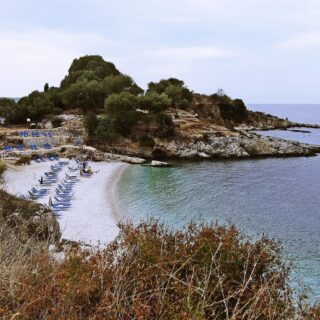 Bataria and Pipitos Beaches in Kassiopi Corfu