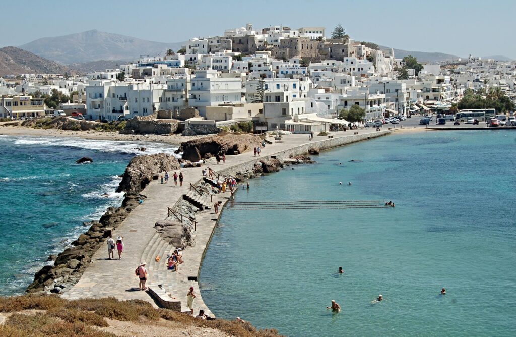 Bridge in Greek island