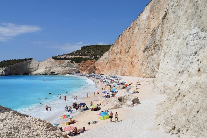 A beach in Greece