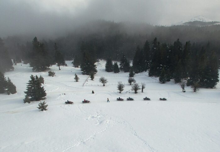 Skiing at Parnassos