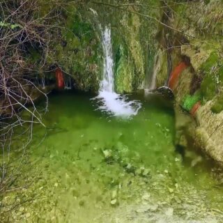 Waterfalls in Corfu Nymfes