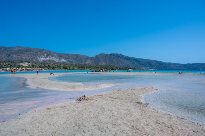 Elafonissi beach in Chania