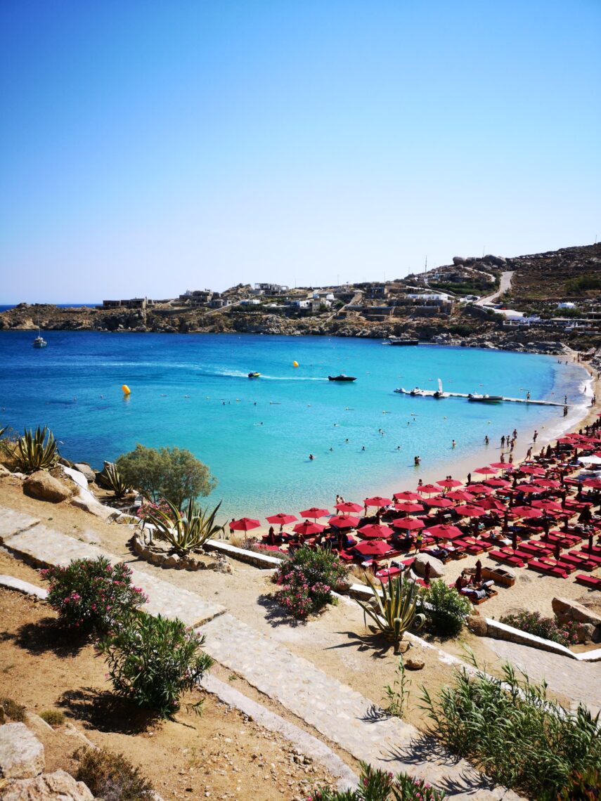 Super Paradise beach in Mykonos