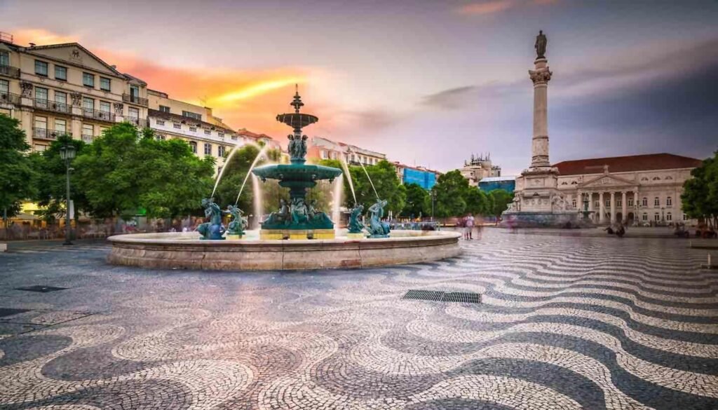 A Square in Portugal