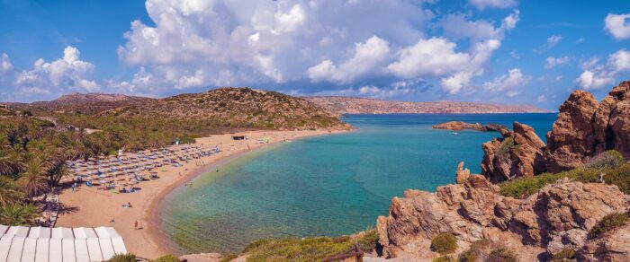 Vai beach in Lasithi Crete