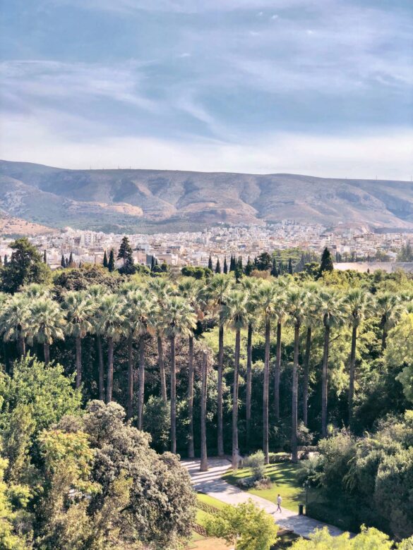 Athens national gardens