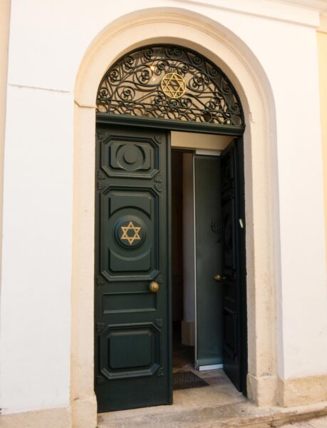 Jewish synagogue in Corfu