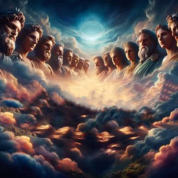 12 Olympian Greek gods