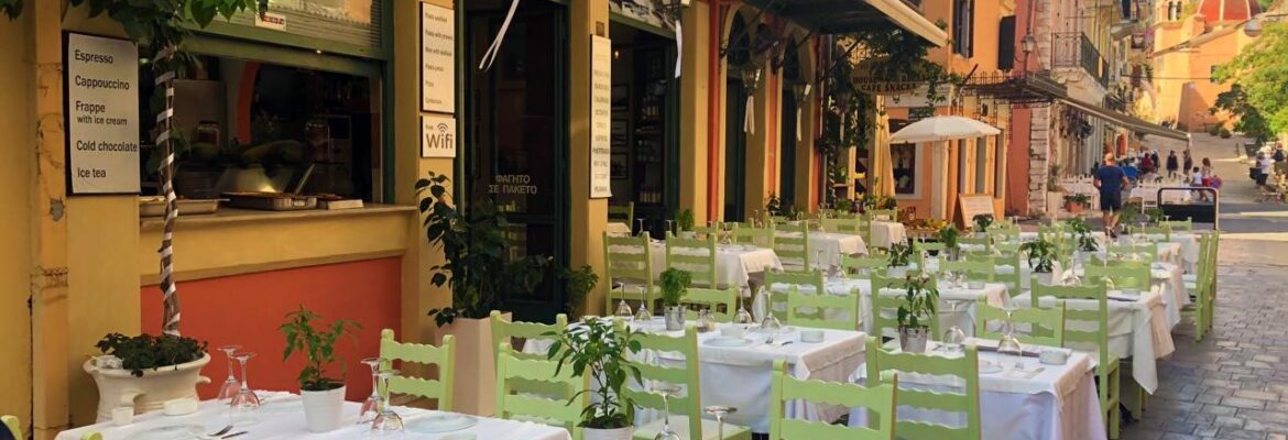 Paradosiakon restaurant Spilia Corfu