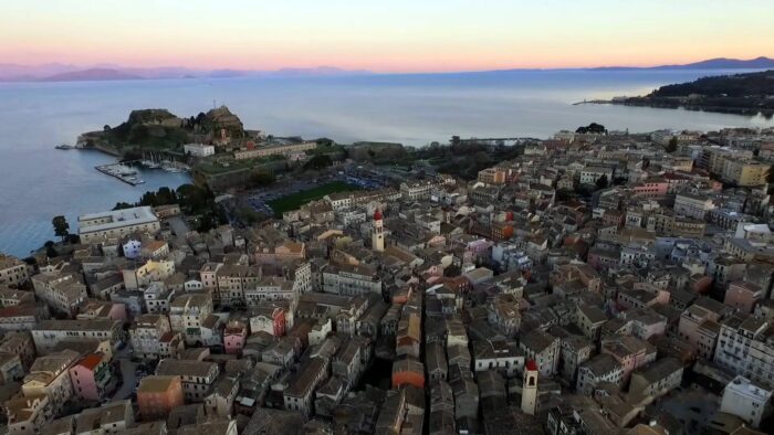 Old Corfu town
