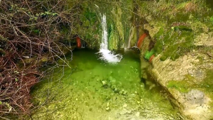 Waterfalls in Nymphes