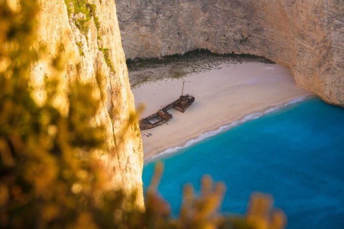 Navagio beach Zante