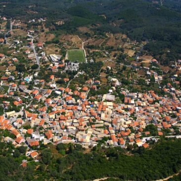 Agios Matheos, a traditional Corfu village