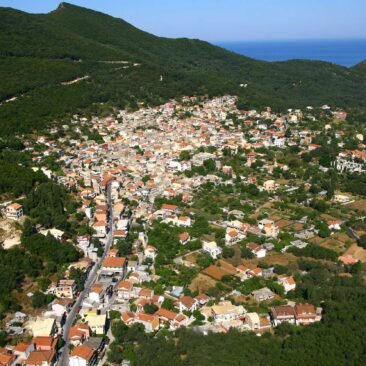 Agios Matheos, a traditional Corfu village