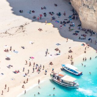 Navagio-Strand auf Zakynthos