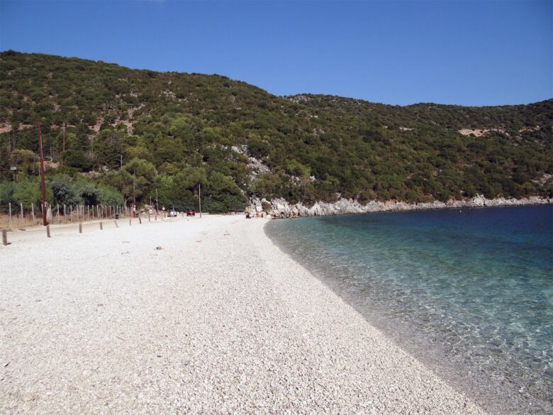 Antisamos Beach in Kefalonia