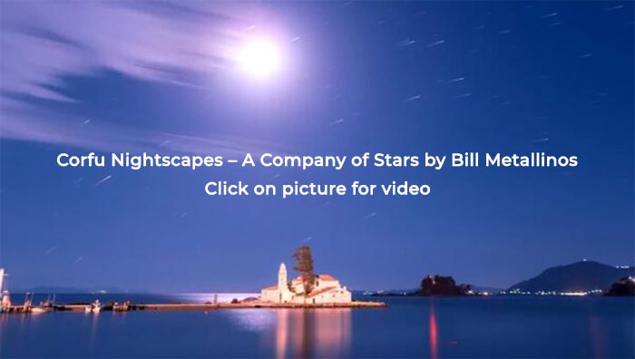 Corfu Nightscapes – A Company of Stars by Bill Metallinos