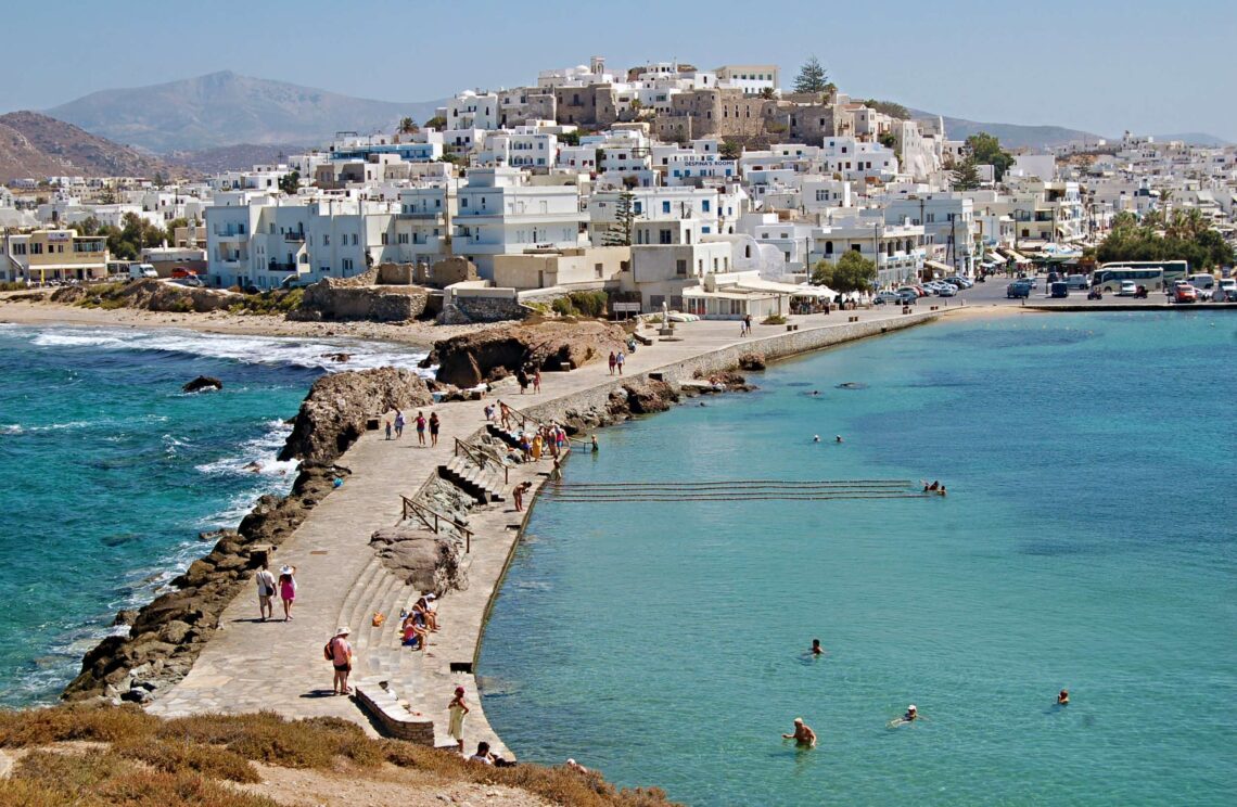 Naxos Island - the town